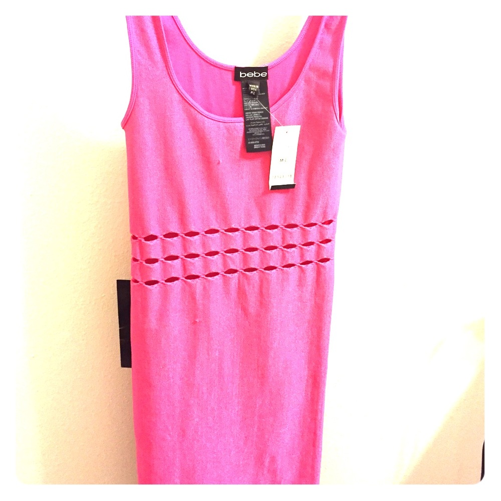 Perfect Barbie pink bodycon dress