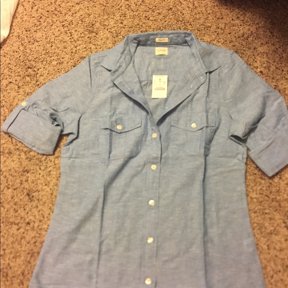J.Crew Factory Camp Tunic Shirt