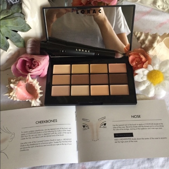 Lorac PRO Conceal/Contour Palette W/Brush BNIB💯 - Picture 3 of 6