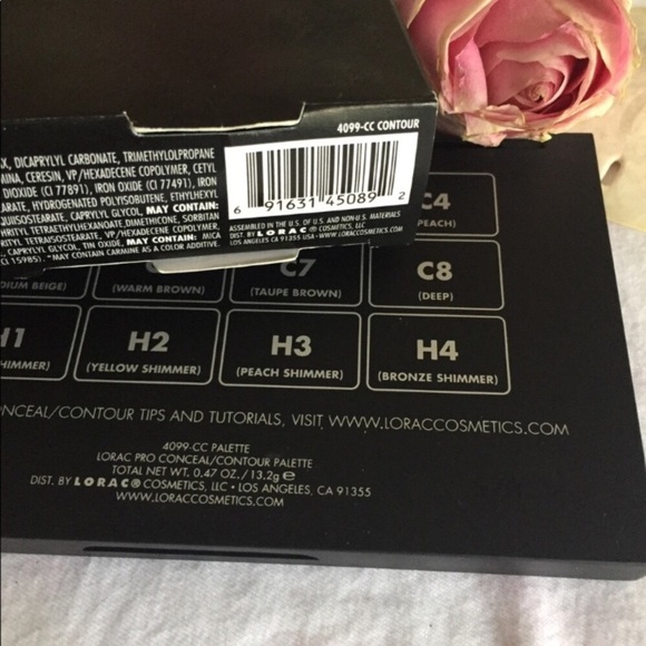 Lorac PRO Conceal/Contour Palette W/Brush BNIB💯 - Picture 6 of 6