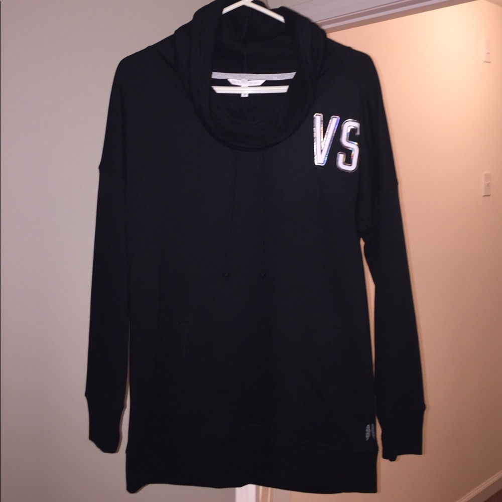 Victoria secret cow neck sweatshirt
