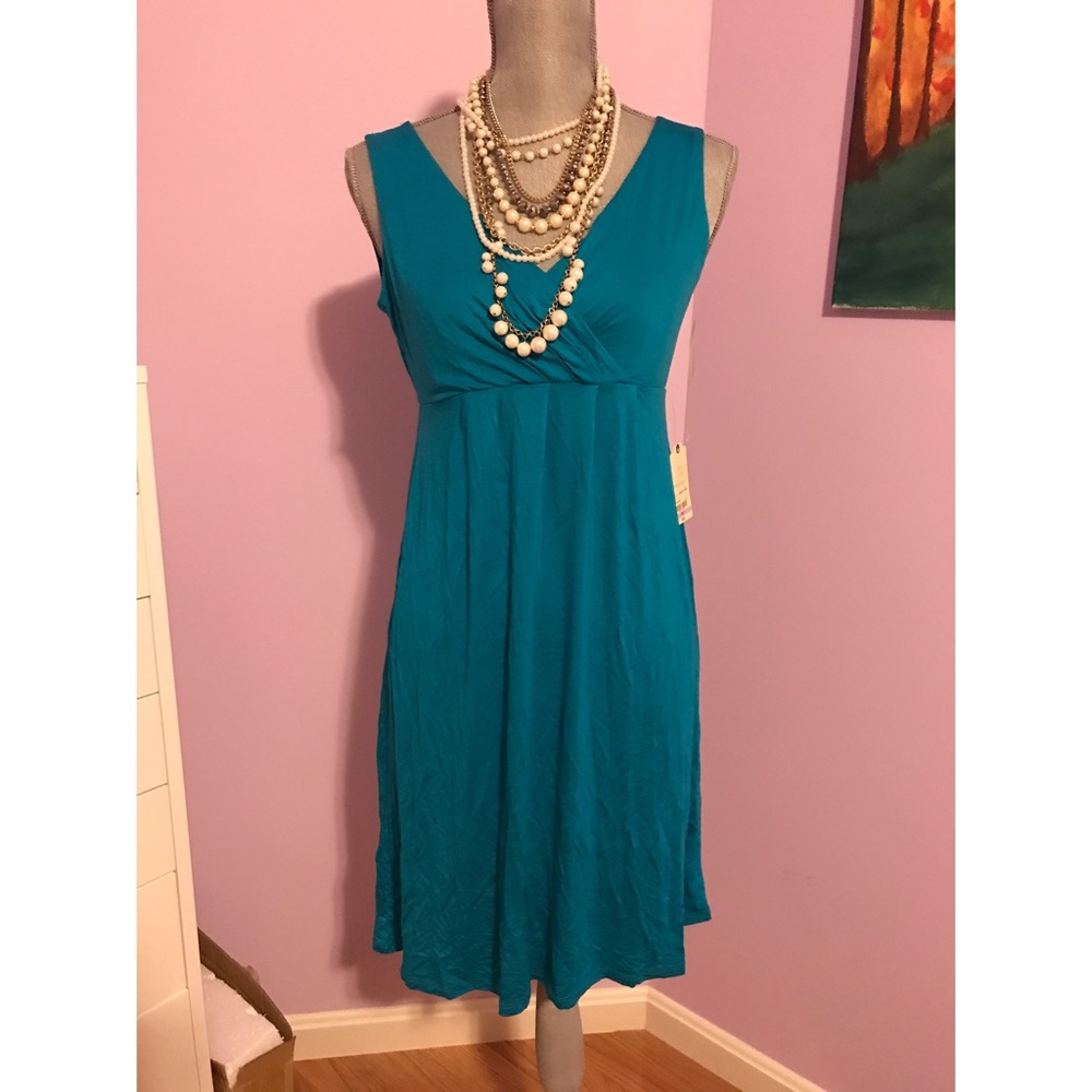 JCP Baby doll dress in blue