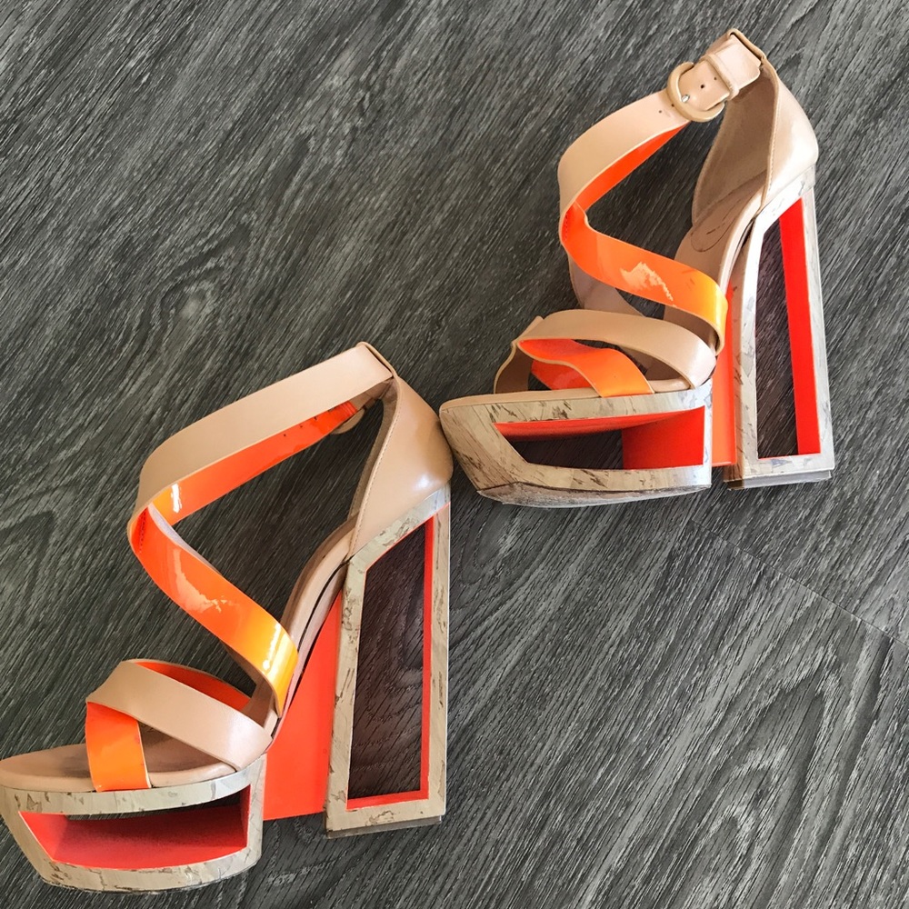Casadei Funky Wedge Heel