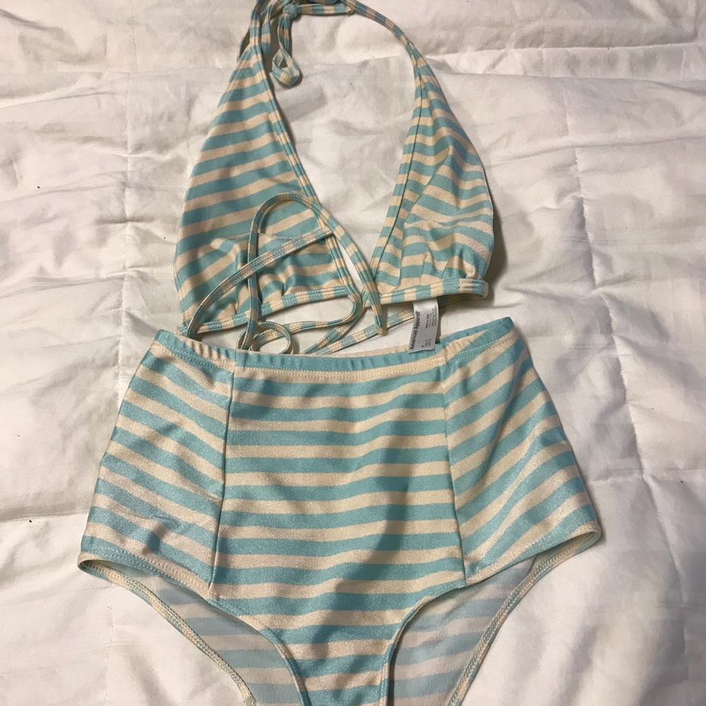 High waisted AA two piece