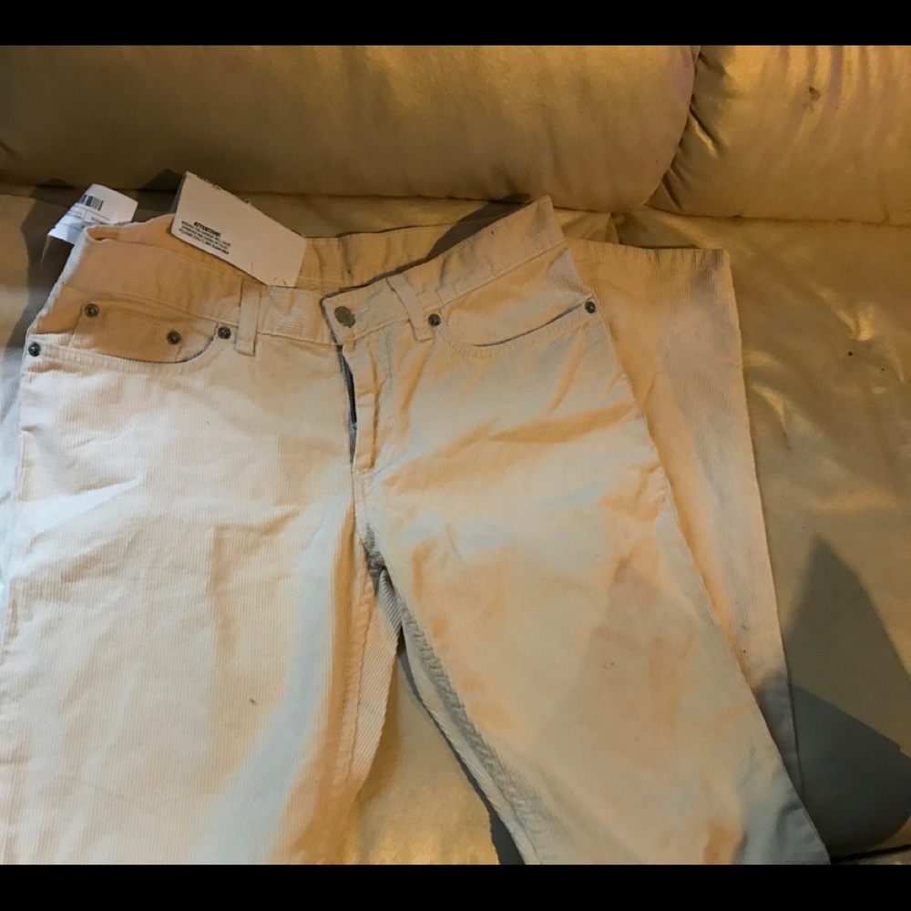 Helmet Lang corduroy size 27 jeans