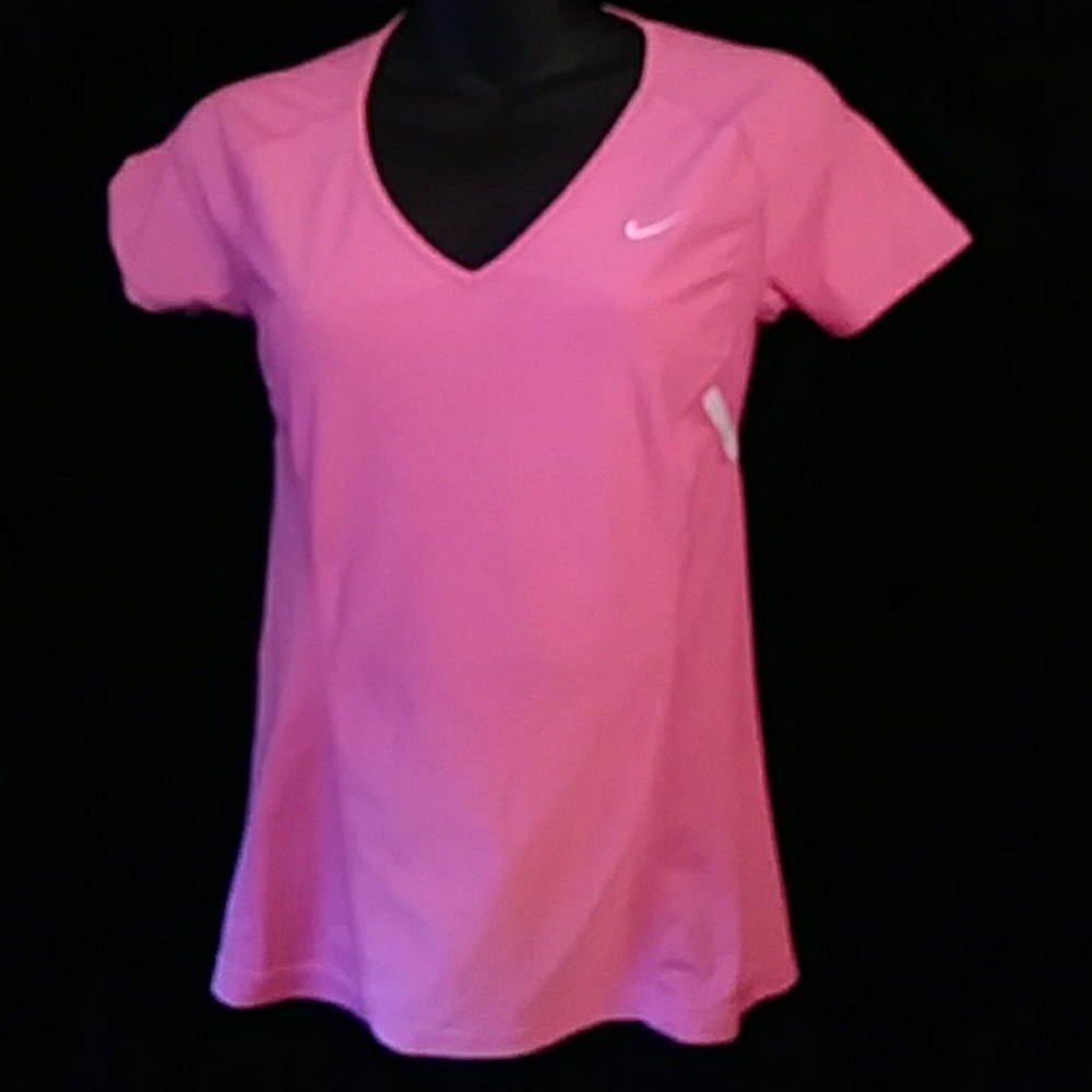 Nike Dri-Fit pink athletic training shirt-sz XS