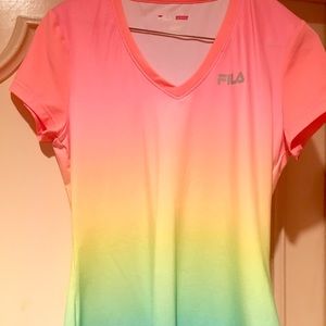 Small Fila Quickdry Tee • Never Worn