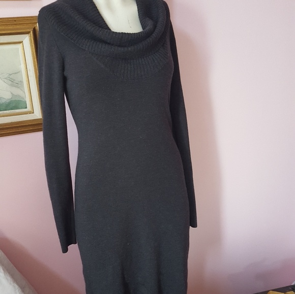 Ann Taylor sweater dress with cowl neckline - Picture 2 of 3