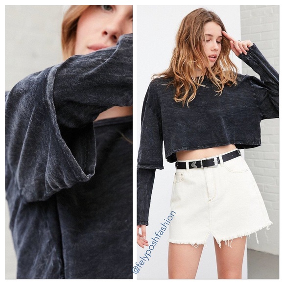 Urban Outfitter Silence + Noise Double Trouble Tee - Picture 3 of 3