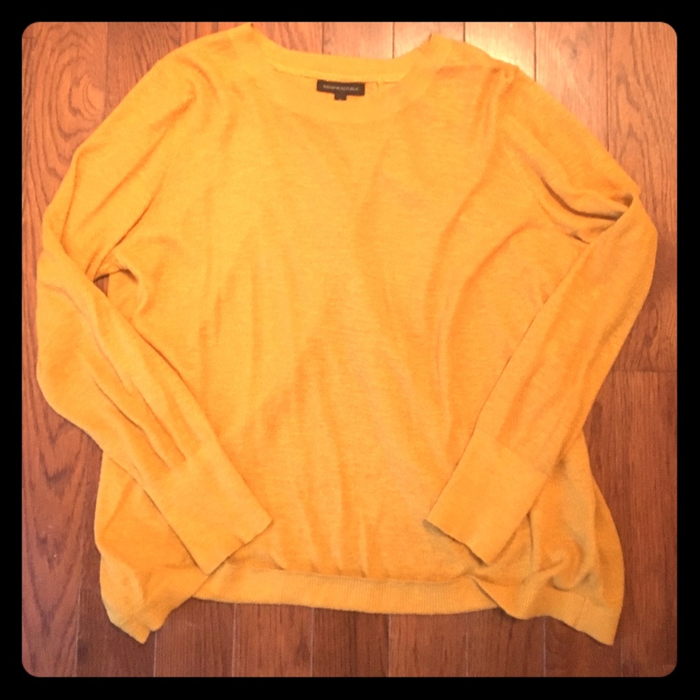 Banana Republic XL split back sweater!