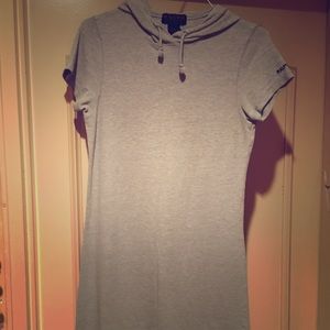 Ralph Lauren • Small • Grey Hooded Dress