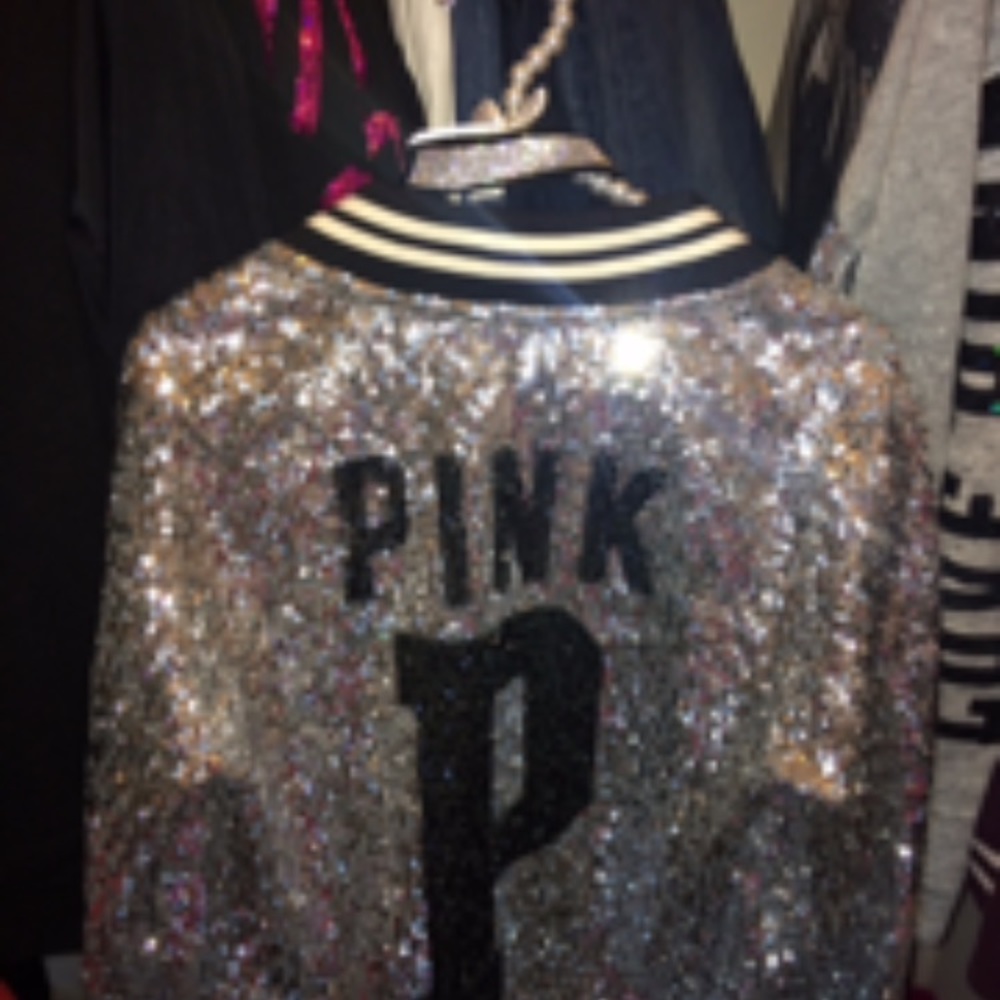 ✨varsity Pink Jacket ✨