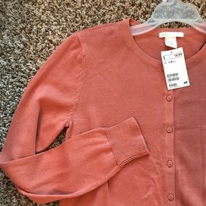 H & M Basic Button-Down Sweater