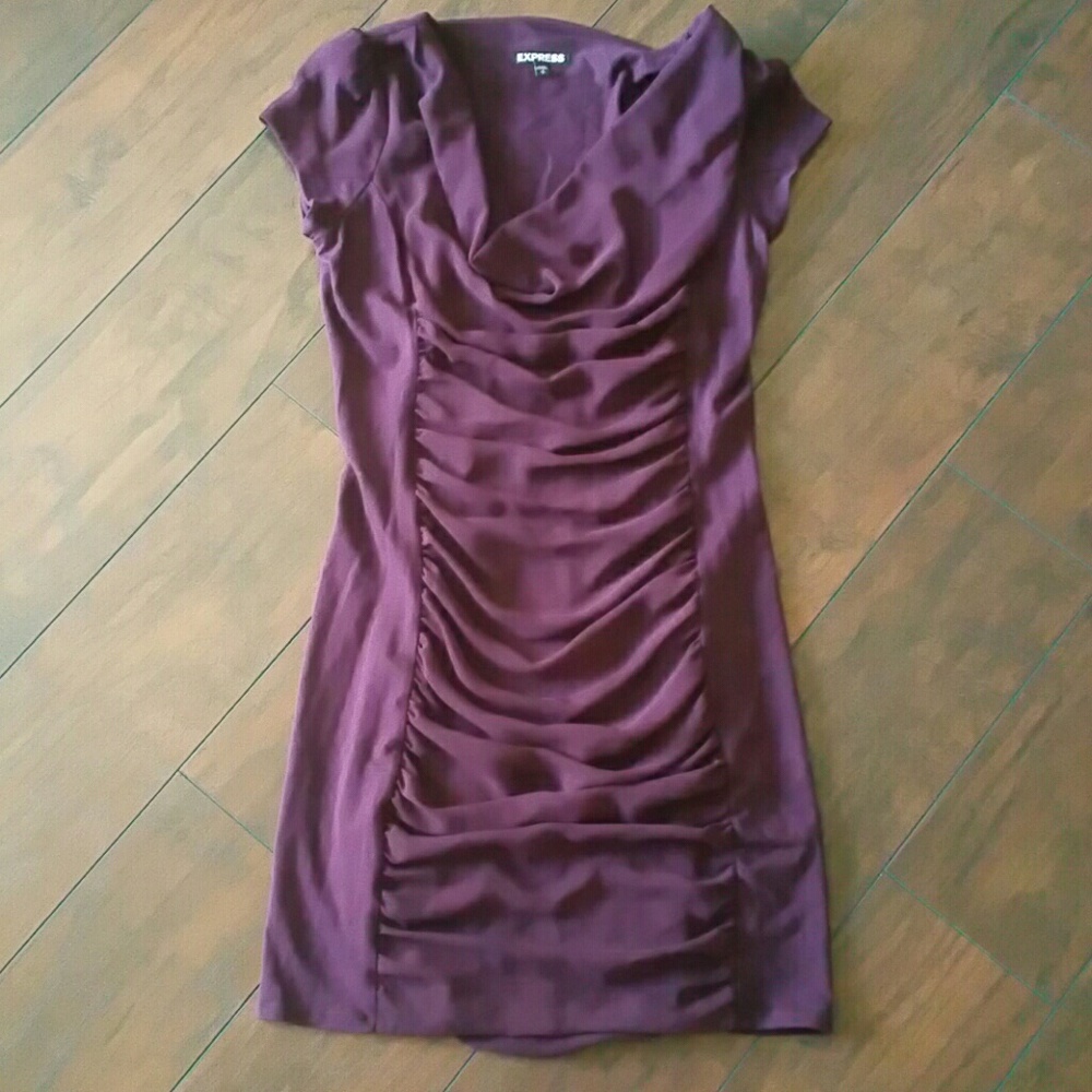Purple express dress