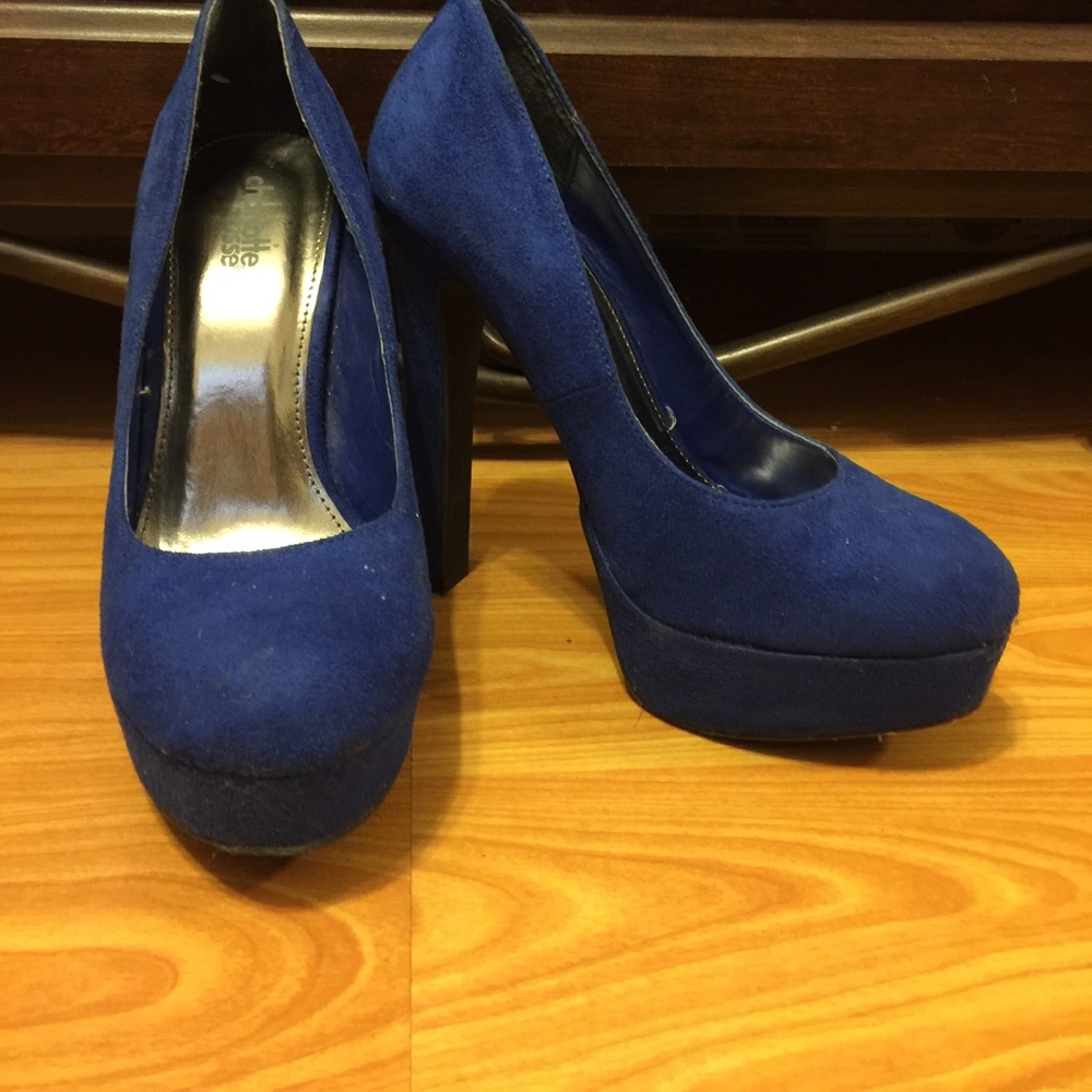Gorgeous Royal Blue Heels Size 7