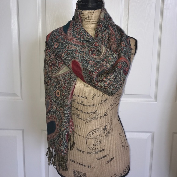 Pashmina Scarf - Wrap - Picture 4 of 5