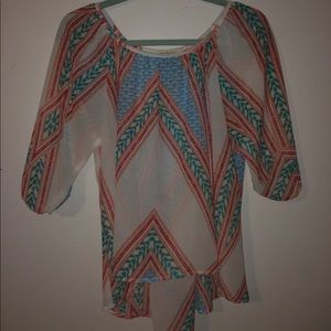 colorful blouse