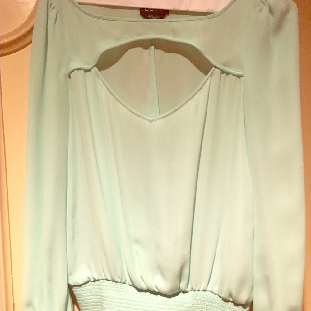 Bebe • Mint Long Sleeve • Sweetheart cut