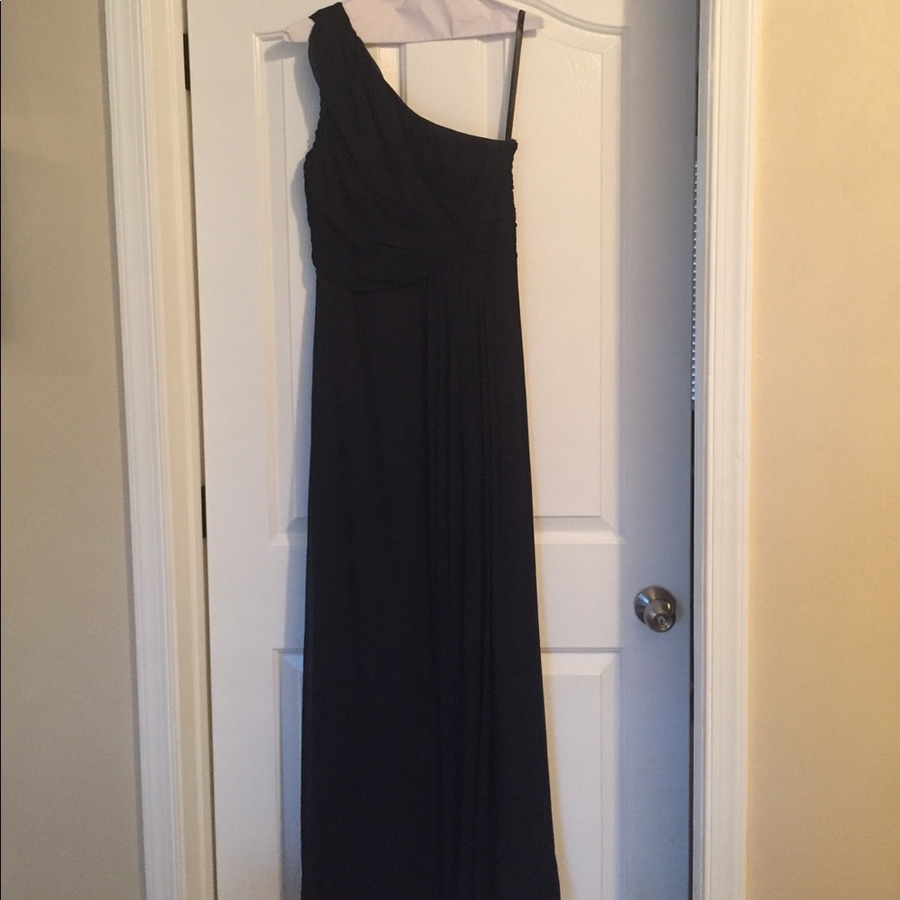 After six formal gown in midnight size 10