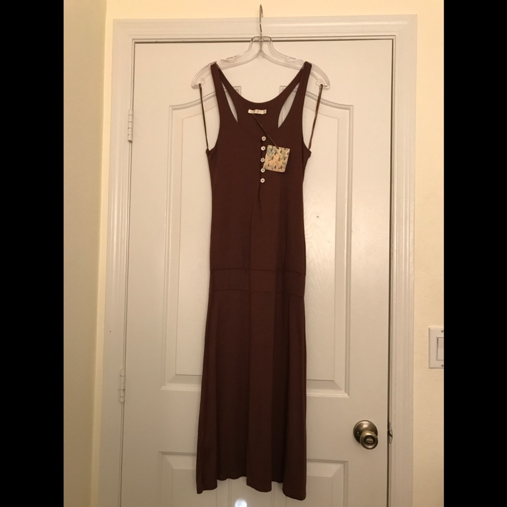🤎 INDAH, MAXI RACER BACK, FITTED, STRETCHY
