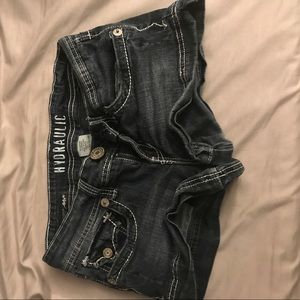 Hydraulic shorts! So cute! Just don't for me !