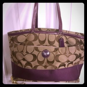 Coach diaper bag