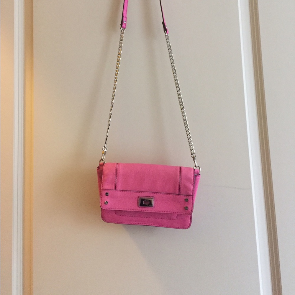Pink Milly Colette crossbody bag