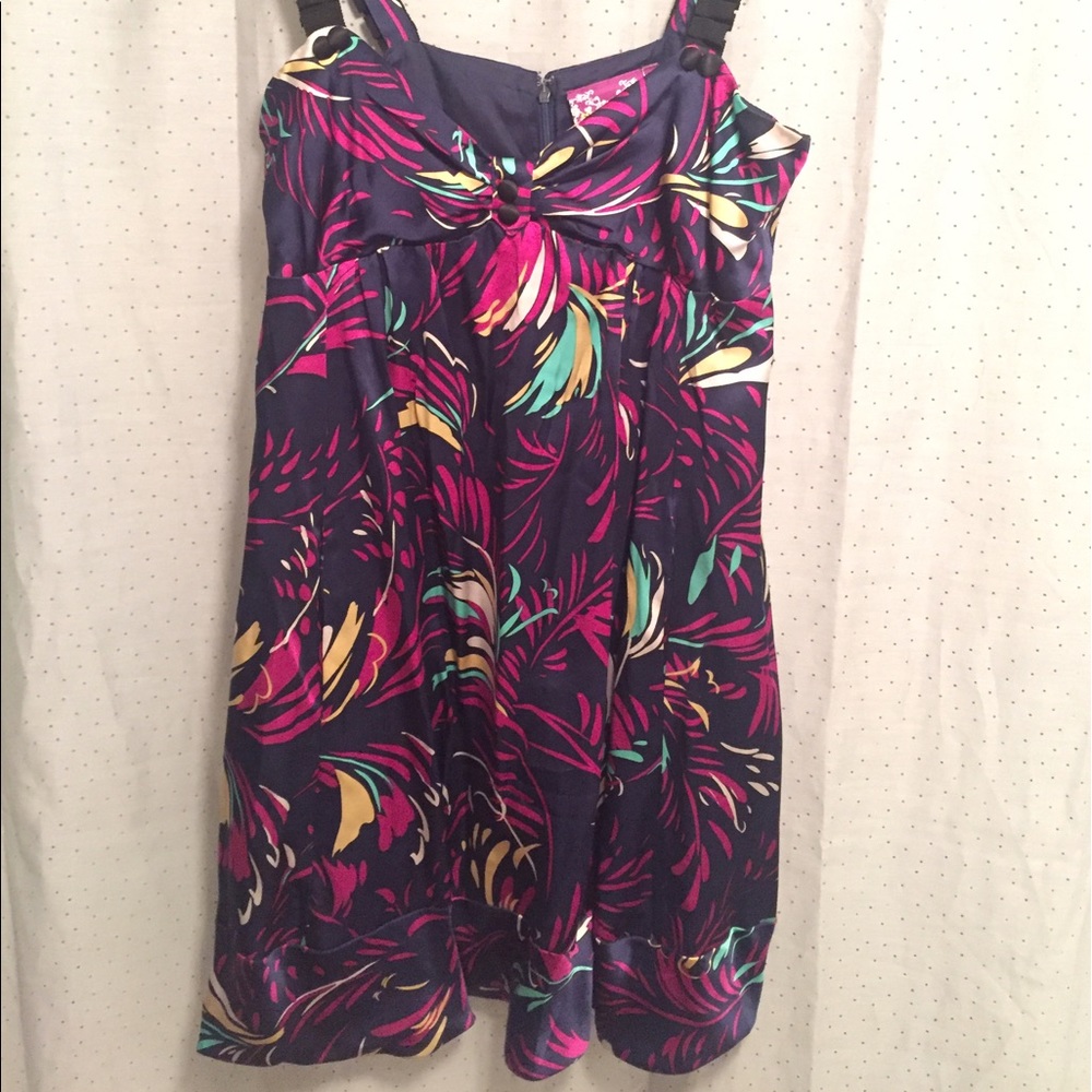 Yumi Kim multi colored silk dress