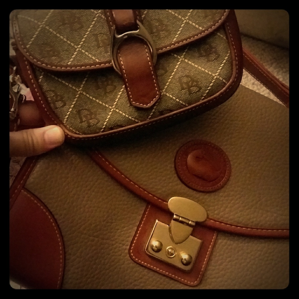 Dooney & Bourke purse and wristlet