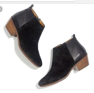 Madewell Black Charley Ankle Boot