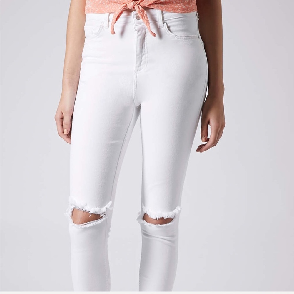 NWOT TOPSHOP MOTO LEIGH JEANS