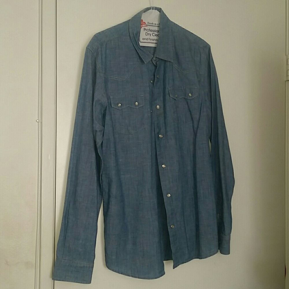 Diesel men's pre-loved jeans shirt