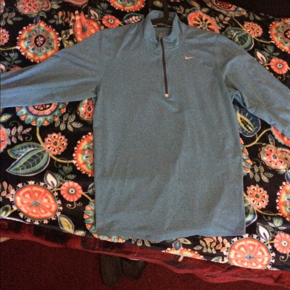 Nike running fleece pullover 1/2 zip