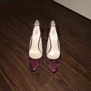 Snakeskin 5in Prada Heels