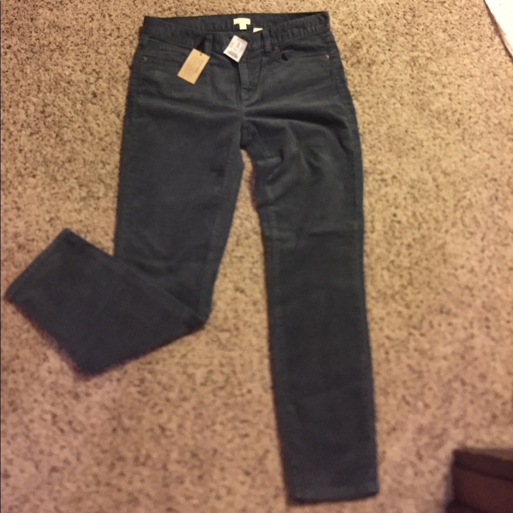 J.Crew Straight Leg Corduroy Pants