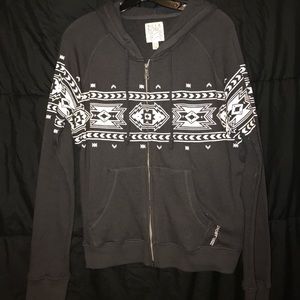 Billabong Aztec Zip-Up Hoodie