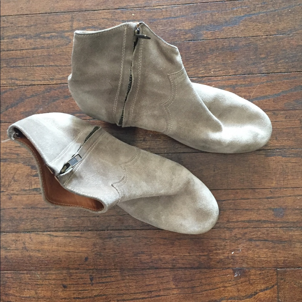 Isabel marant dicker boots taupe
