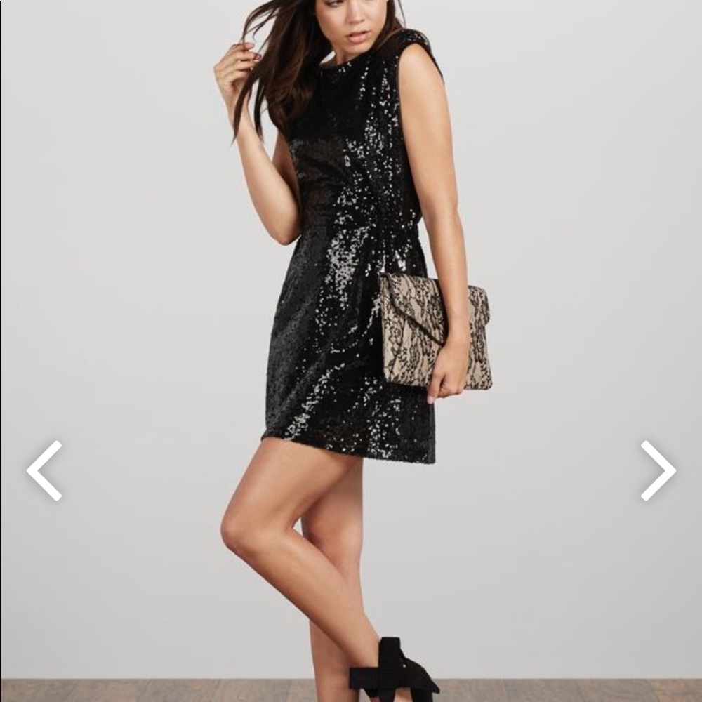 JustFab sequin dress