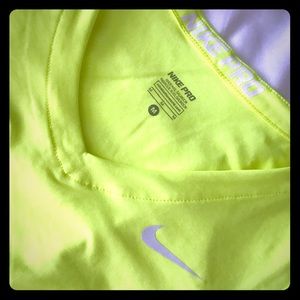 Neon dri fit Nike! NWOT