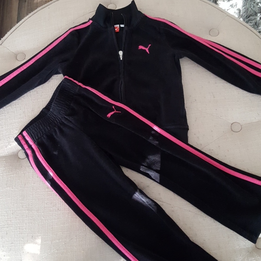 Puma girls track suit