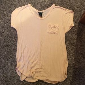 Soft light pink T-shirt from rue 21.
