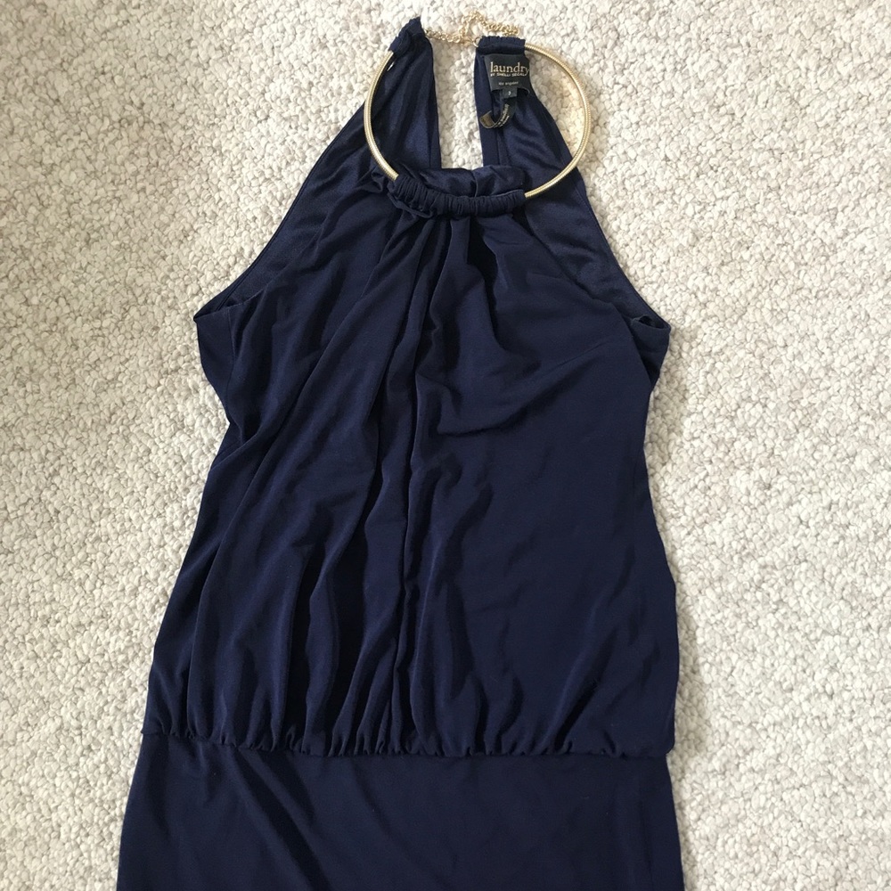 Navy mini dress S