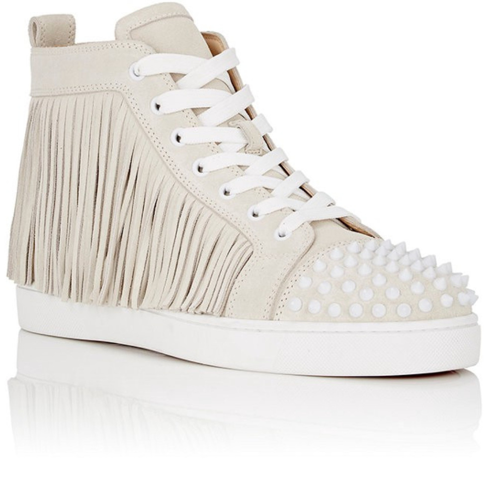 Christian Louboutin Men's High-Top Sneakers