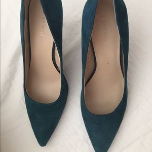 Nine West Heels - Emerald Green