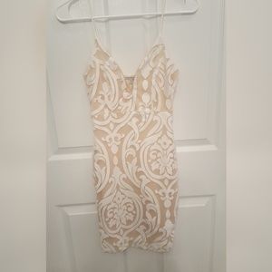 Beige Charlotte Russe Dress