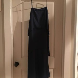 Formal navy Banana Republic dress