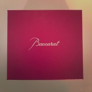 BEAUTIFUL purple Baccarat butterfly