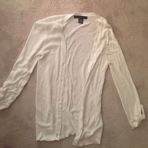White Cardigan