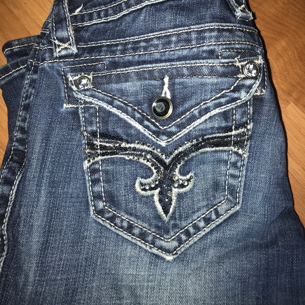 Cute rock and revival jeans