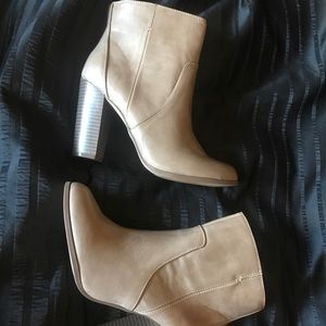 A+ by ALDO taupe bootie - BRAND NEW in box